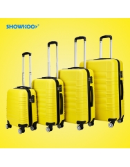 Hot sale simple design ABS bayer trolley carry-on suitcases travelling bags luggage sets (Bán nóng thiết kế đơn giản ABS bayer xe đẩy hành lý xách tay vali du lịch túi hành lý)